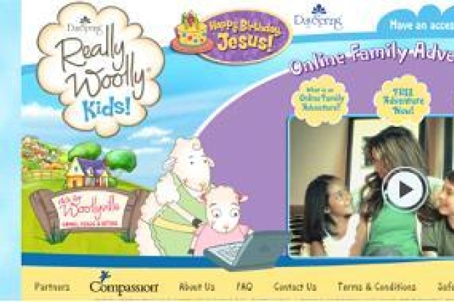 DaySpring隆重推出大型耶穌生日派對親子互動網