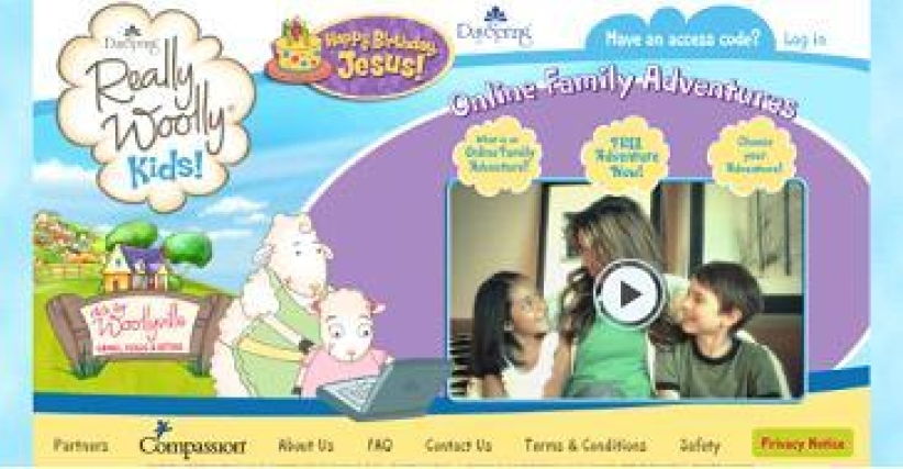 DaySpring隆重推出大型耶稣生日派对亲子互动网 