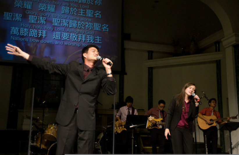 讚美之泉敬拜照亮聖荷西 為矽谷朋友打氣