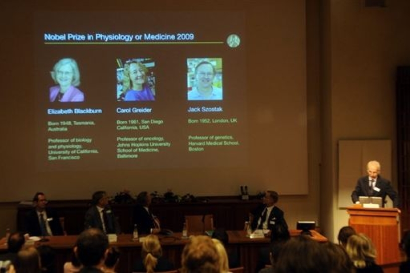 2009年诺贝尔医学奖研究成果有助于攻克癌症