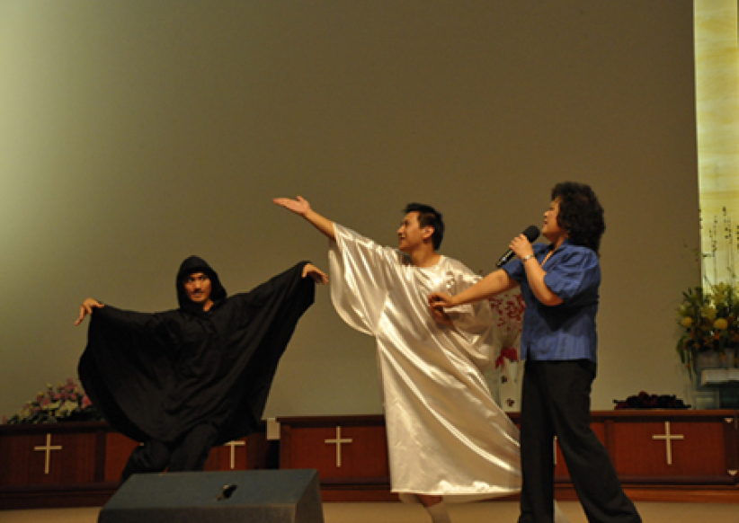 天韵东马行十天12场聚会 感动逾万人