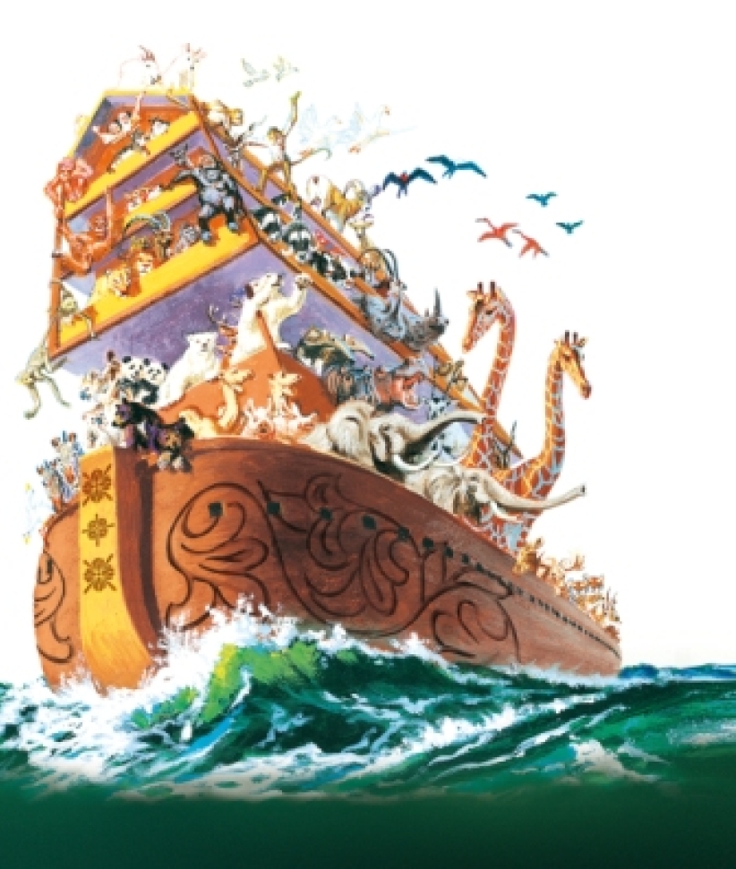 挪亚方舟故事与《西游记》舞台上Crossover