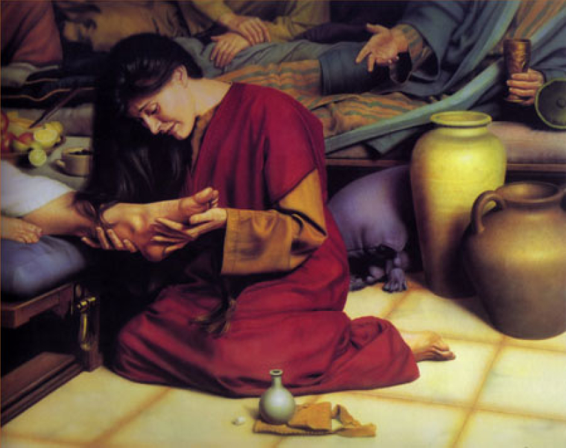 每日經歷神：膏耶穌的腳