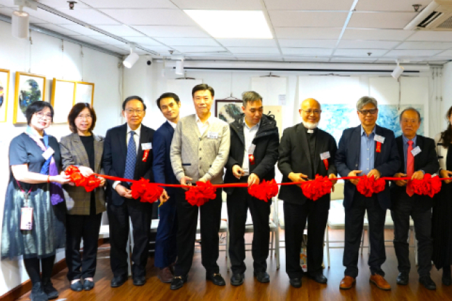 基督徒書畫聯展：呈現耶穌基督受難、復活、升天之美