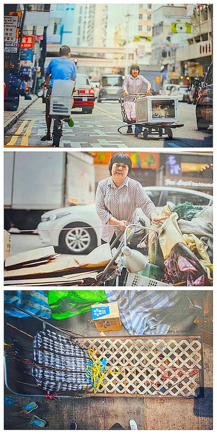 拾荒者《彎腰體驗攝影展覽》圖庫　