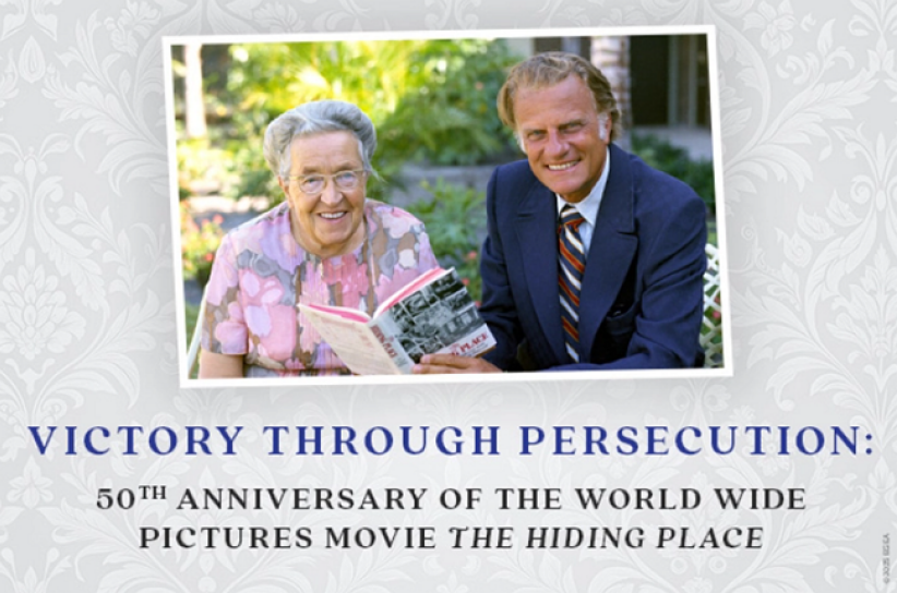 國際大屠殺紀念日 葛培理佈道會特別展覽紀念《密室》彭柯麗感人見證