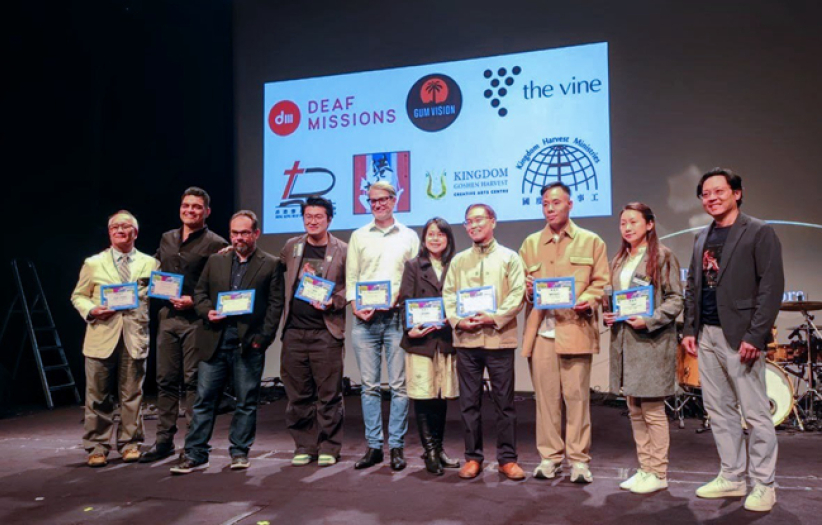 全球首部手语电影《耶稣行传》在港首映礼  拍摄历时两年