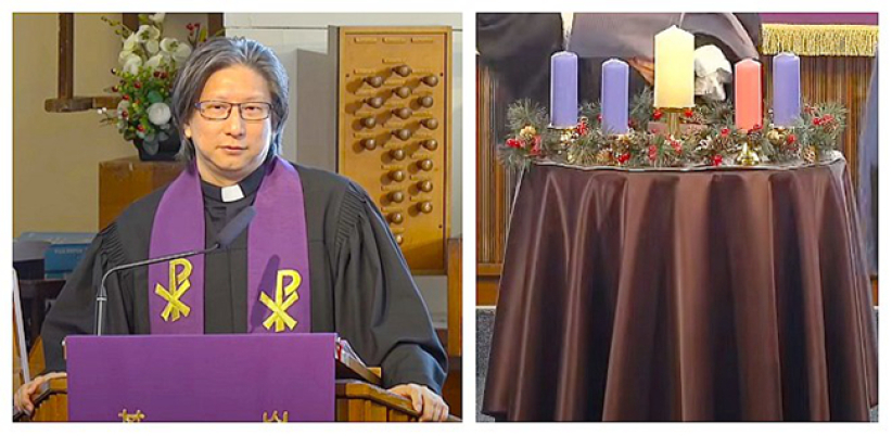 「將臨期」紫色蠟燭象徵盼望 李均熊牧師喚信徒迎接基督再來 