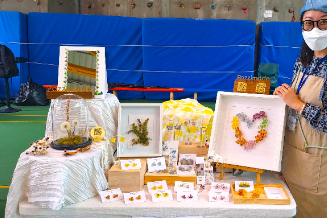 「凝·注·花的美」Pauline放下執著展開新的夢想花園