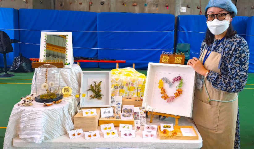 「凝·注·花的美」Pauline放下執著展開新的夢想花園   