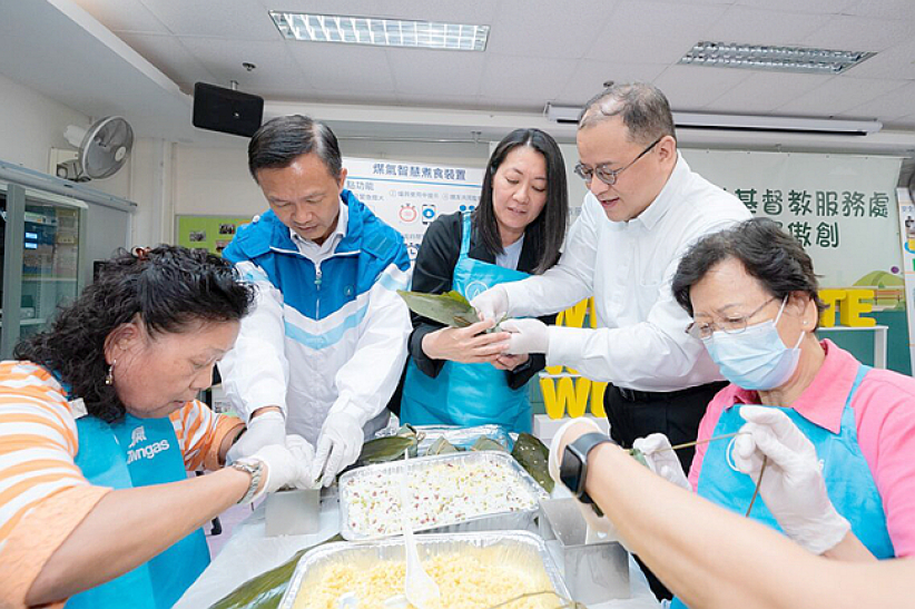 端午節包糉活動：子女移民留港長者感受溫馨