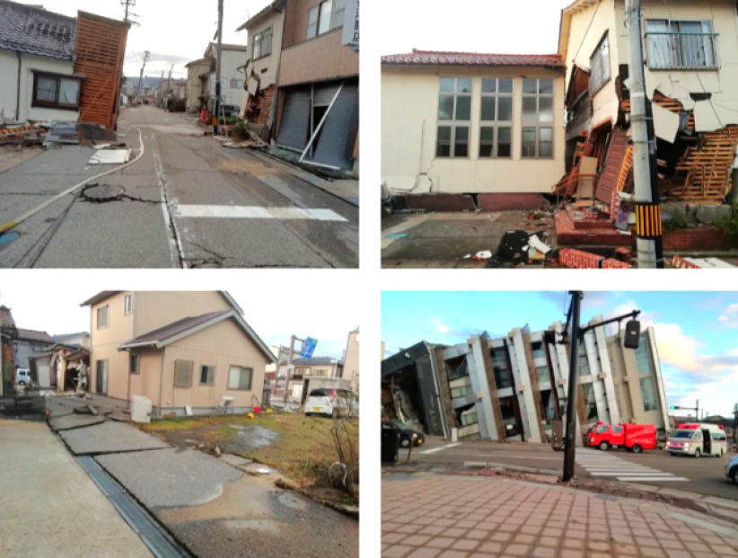 日本能登半岛再现地震：教会入口被压碎 幼儿园接收灾民  
