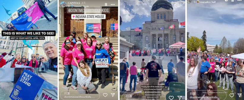 美國50州家長集會祈禱 反對學校隱瞞誘子女性別認同  