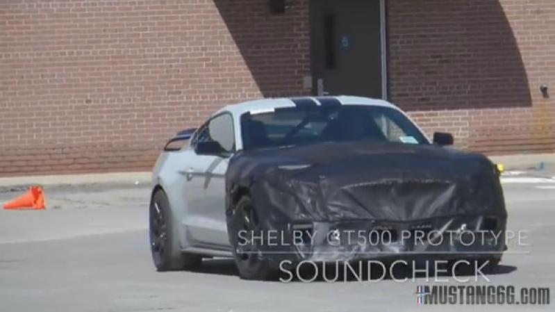 2018 Ford Mustang Shelby GT500 prototype