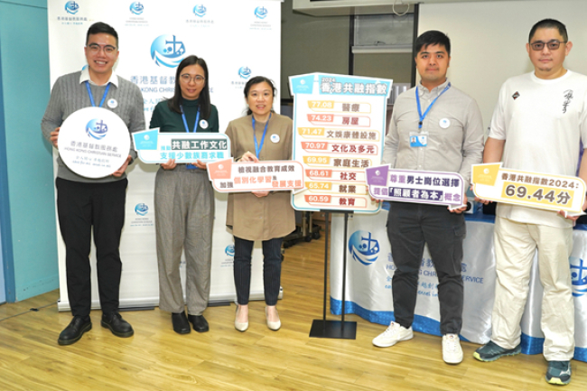 香港共融指數屬一般：男性被定型、南亞人士遭歧視