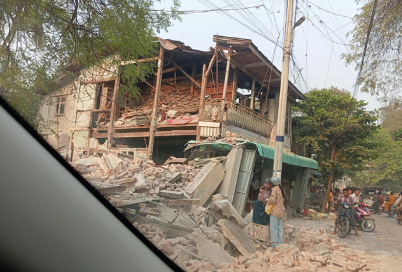 缅甸 7.7 级强烈地震 宣明会迅速为受灾家庭及儿童提供紧急援助 