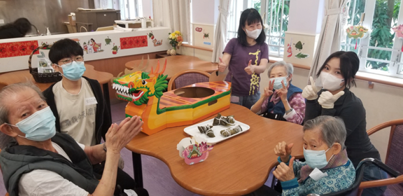 端午粽香飄廣蔭 頤養院為長者締造溫馨回憶