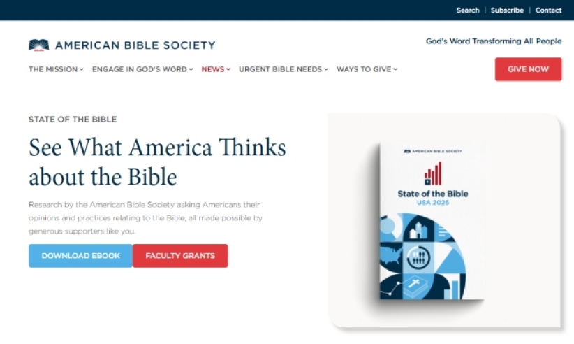 美国圣经公会：读圣经让Z世代及千禧代幸福感提升