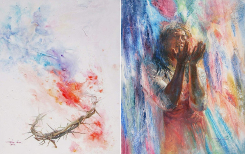 【專訪】異象畫藝術家陳子超 以畫筆吹響末世角聲 