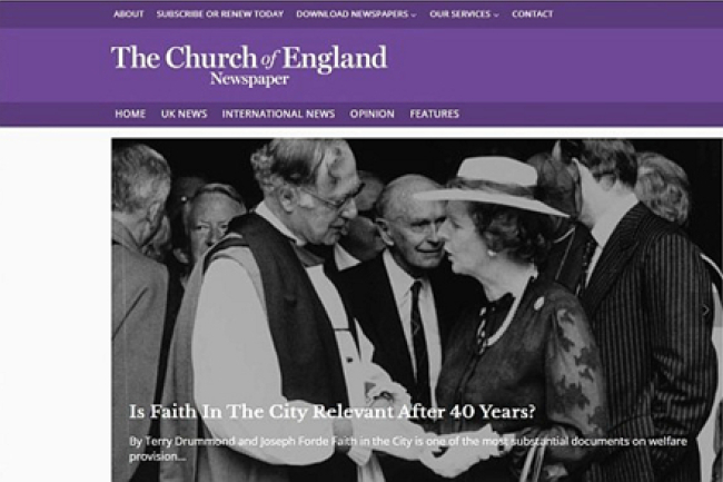 世界最悠久教會報紙《英國聖公會報》停刊