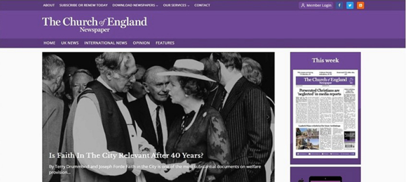 世界最悠久教會報紙《英國聖公會報》停刊 
