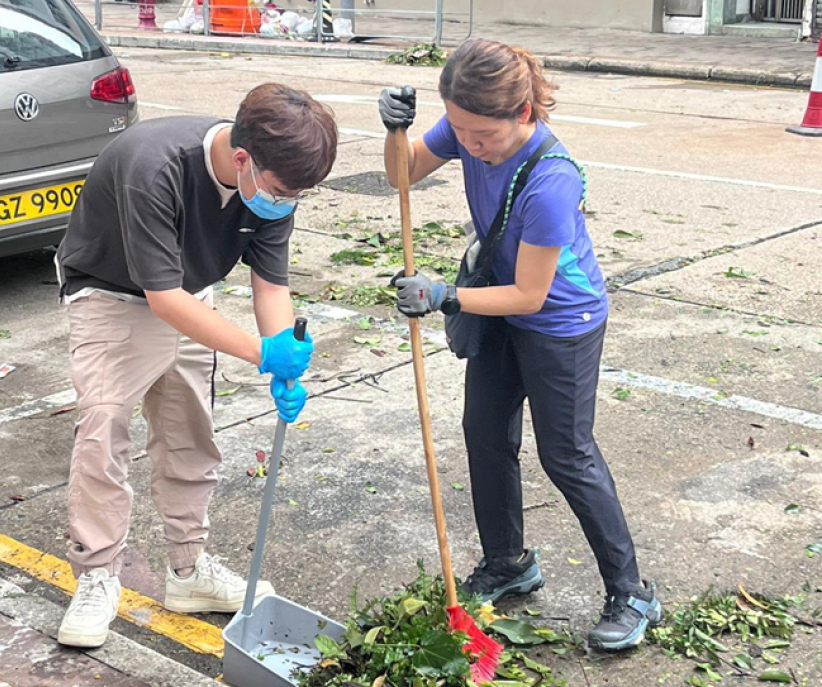颱風「樺加沙」橫掃成災 港澳台基督教團體以愛投入社區重建 