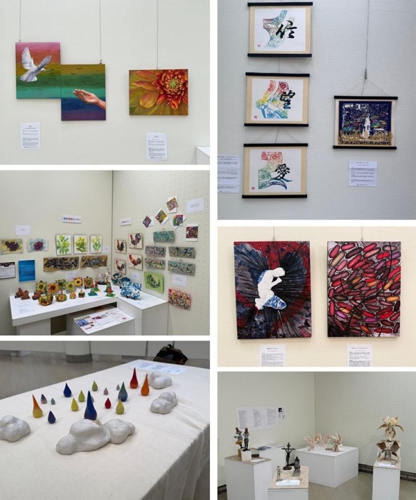 第四屆「祝福亞洲」基督徒藝術展東京落幕 八國藝術家以信仰創作促和平共融