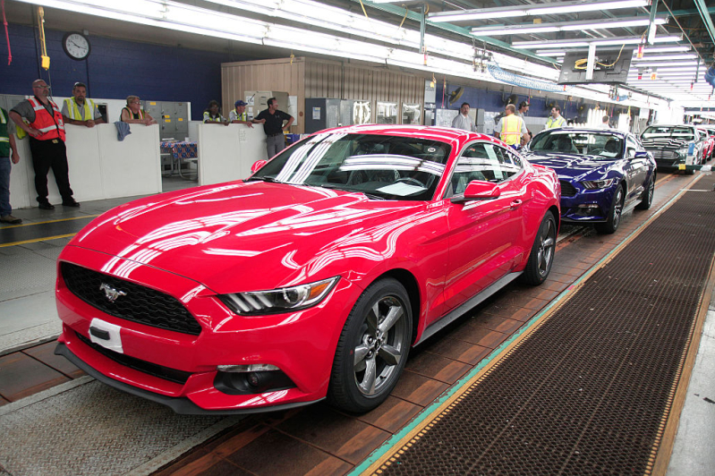 Ford Executive Chairman Bill Ford Makes Announcement At Ford's Flat Rock Assembly Plant