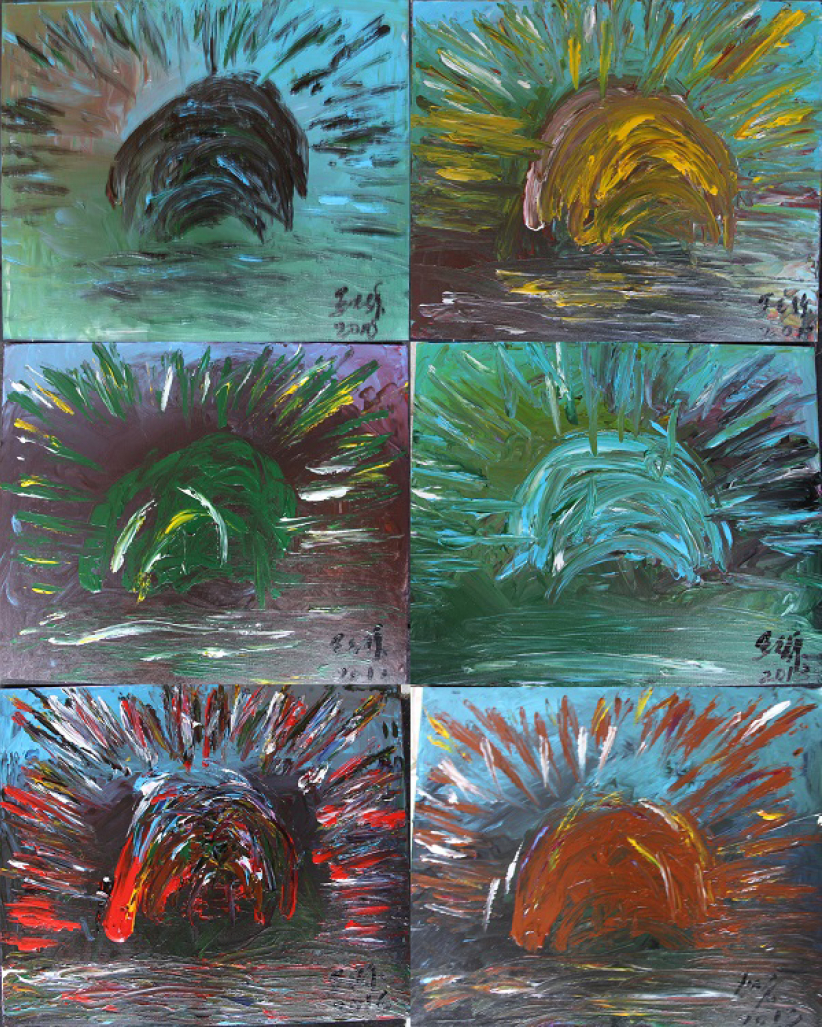 【當代藝粹】黑天爍：太陽如同新郎出洞房