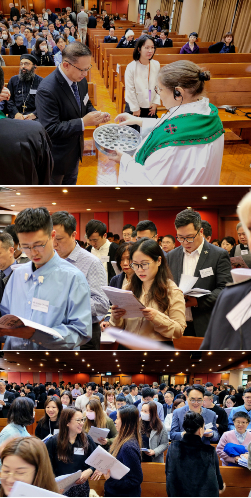 2025聯合聖餐崇拜 350位教牧同工共襄聖禮展現合一願景