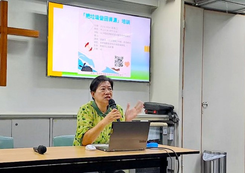 教会质疑生态危机的存在 张丽萍促开办门训关爱地球