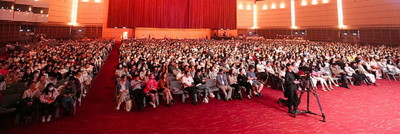 影音使團「挪亞日子逼近」培靈佈道：5000人湧灣仔會展 百人決志     