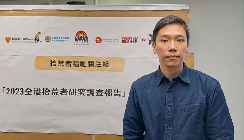 拾荒者月收入千元：社工協助再就業 學者盼拾荒工作正規化  　