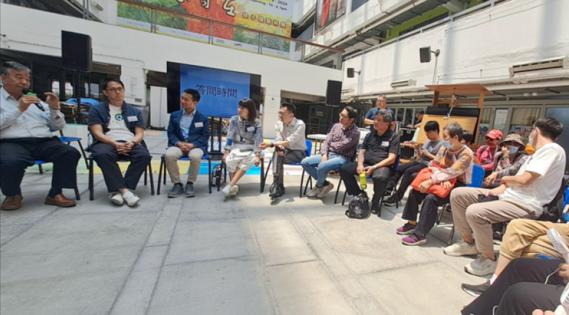 拾平台吁尊重拾荒者 江玉欢：环保唔系邋遢