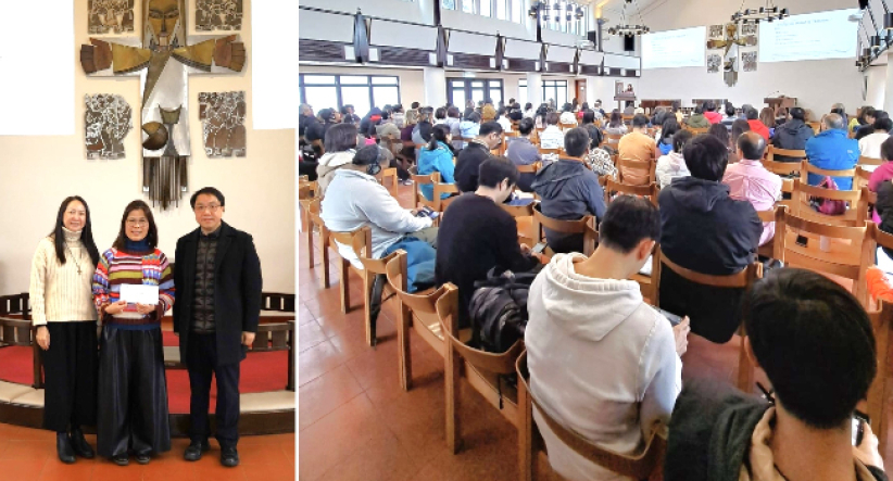 信義宗講座談創傷與療癒 招秀美籲放過自己尋找生存動力　　