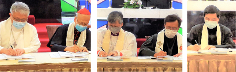 香港跨宗派聖餐崇拜 發佈「教義聯合聲明」啟合一里程 