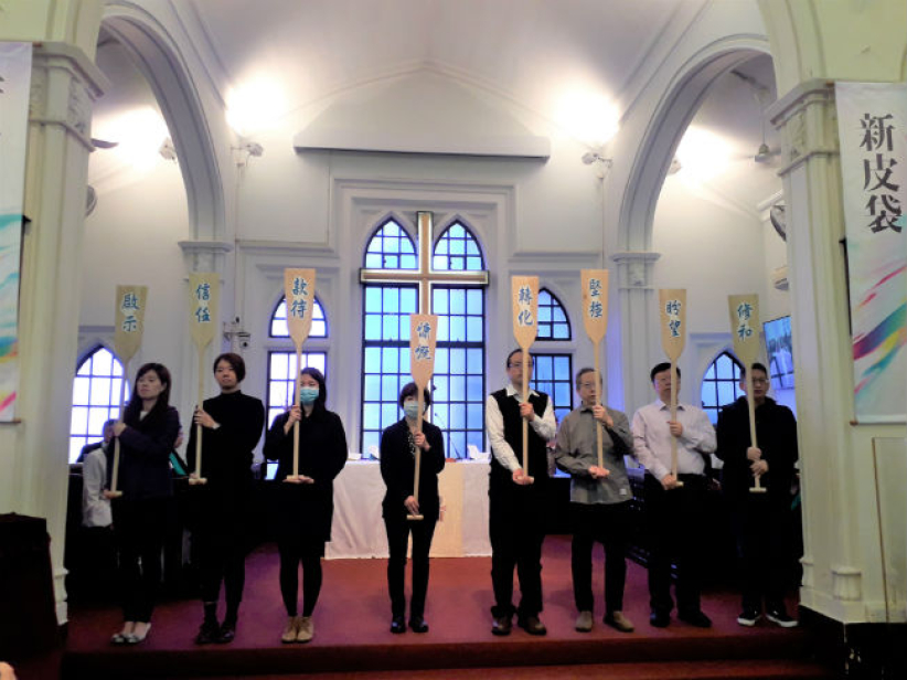 三十宗派教牧合一崇拜 香港风浪效使徒誓传道