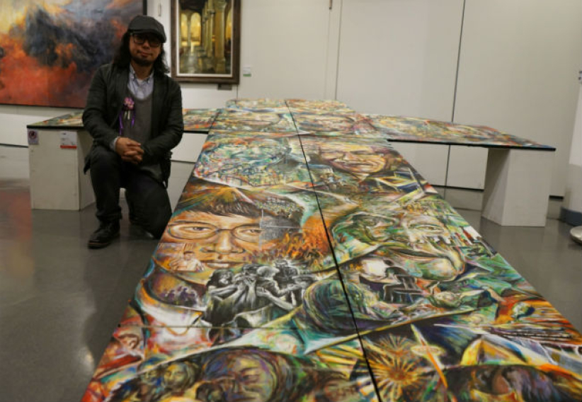 「祝福亞洲」藝術作品水平高 真實比例金約櫃甚有特色