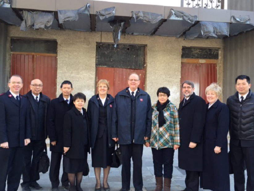 救世軍慶祝服務中國百週年 國際領袖郭安志大將首訪中國