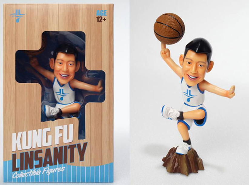 林書豪26歲慶生禮物 蠟像造型公仔齊亮相