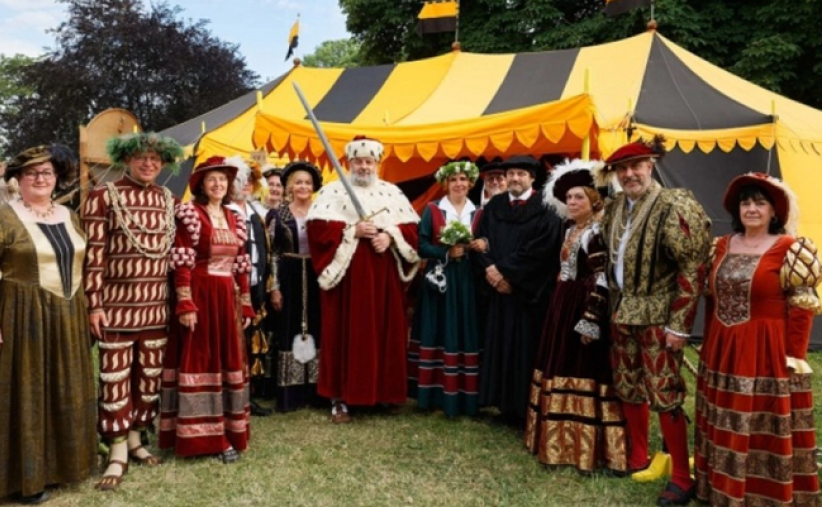 马丁·路德与凯瑟琳婚礼盛况呈现 维滕贝格纪念改教家结婚500周年 