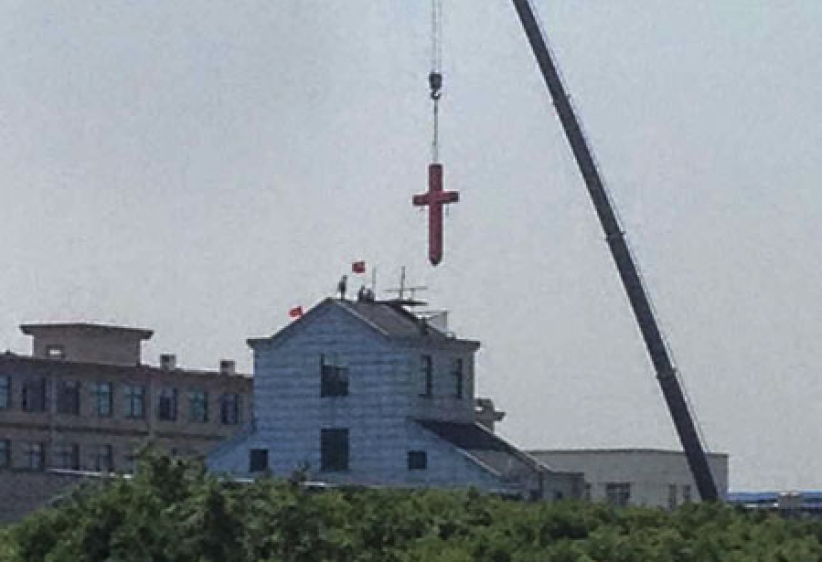 浙江數官方教堂十字架被拆 家庭教會遭取締