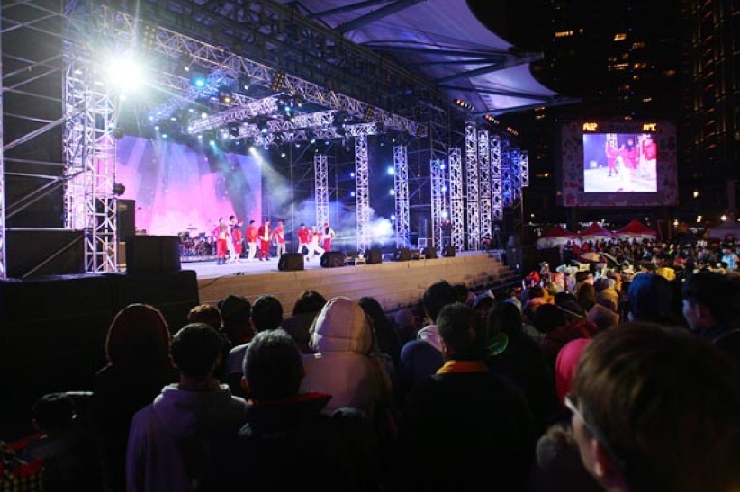 平安夜台灣教會官員聯禱祝福民眾