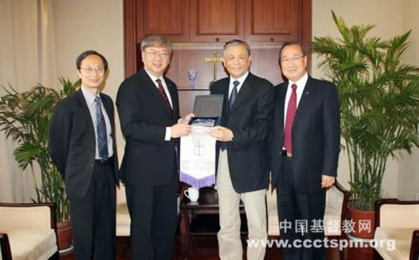 中神李思敬訪三自兩會 促日後神學教育交流