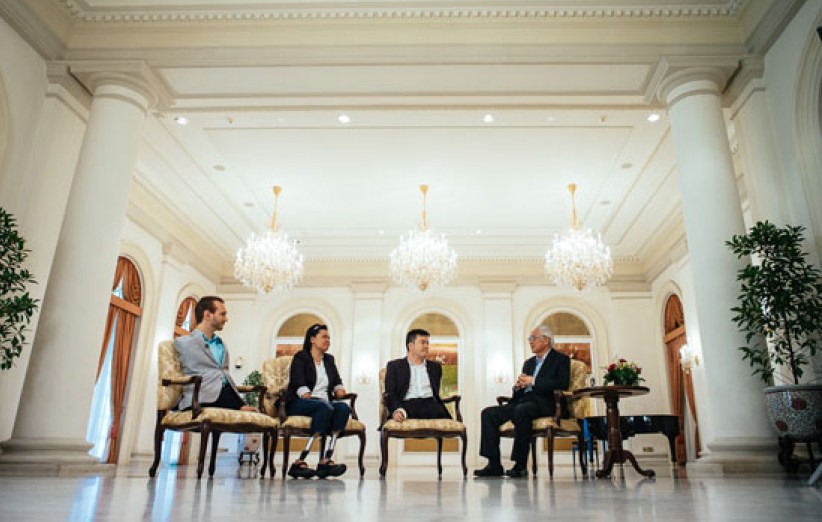 力克胡哲晤新加坡總統 亞州巡迴圓滿落幕 