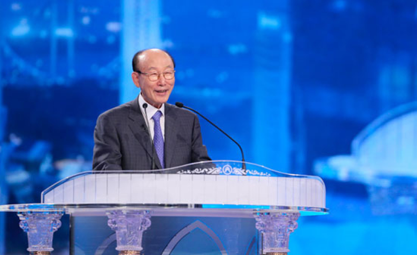 城市豐收教會獻堂 趙鏞基謙稱遜康希