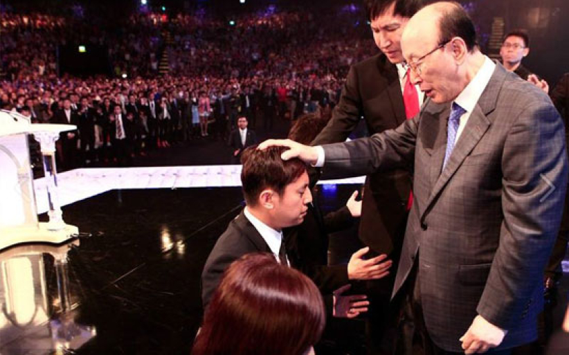 城市豐收教會獻堂 趙鏞基謙稱遜康希