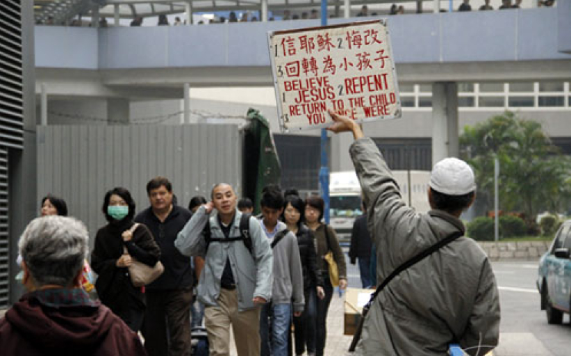 12‧21香港街頭 真正末世訊息