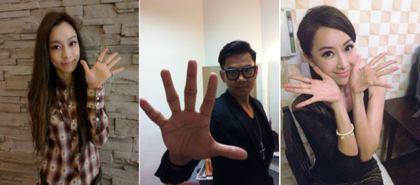 台灣名人團結 響應「手」護兒童健康