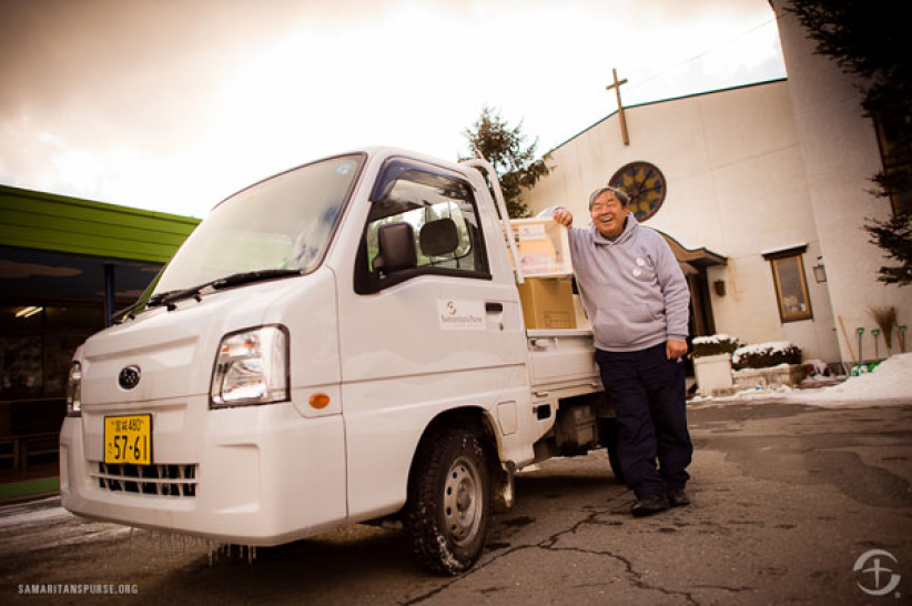 撒玛利亚救援会助重建家园 日灾民在主爱里恢复